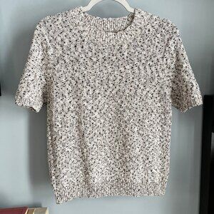 LOFT Short Sleeve Sweater (Multi) M
